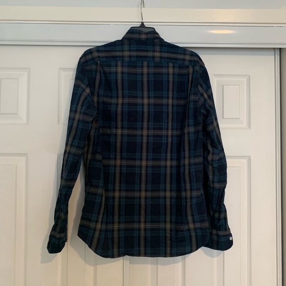 J Crew Slim Fit Plaid Flex Washed Shirt - Picture 3 of 3